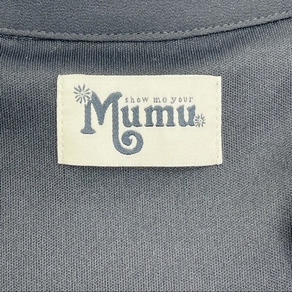 Show me your mumu Barry bell sleeve mini dress - Picture 3 of 9